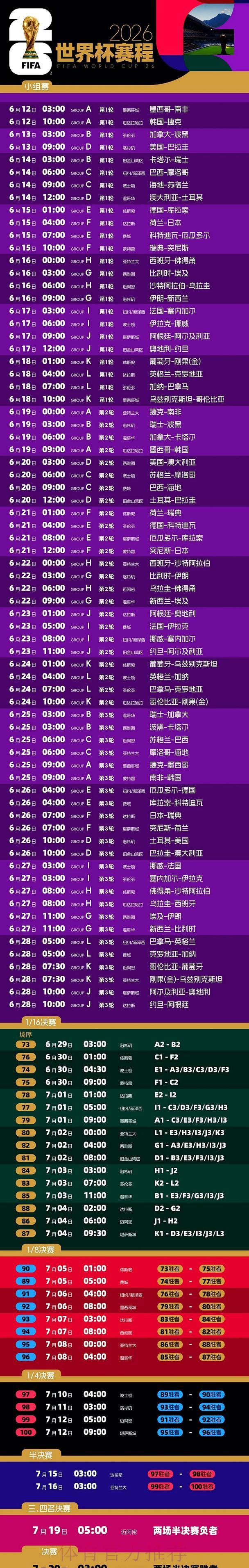 2026世界杯实时比分官方直播 2026世界杯实时比分官方直播